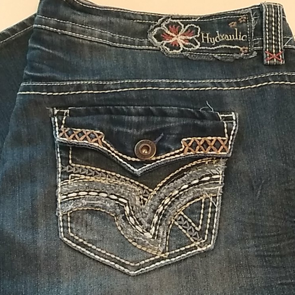 Hydraulic Jean Capris